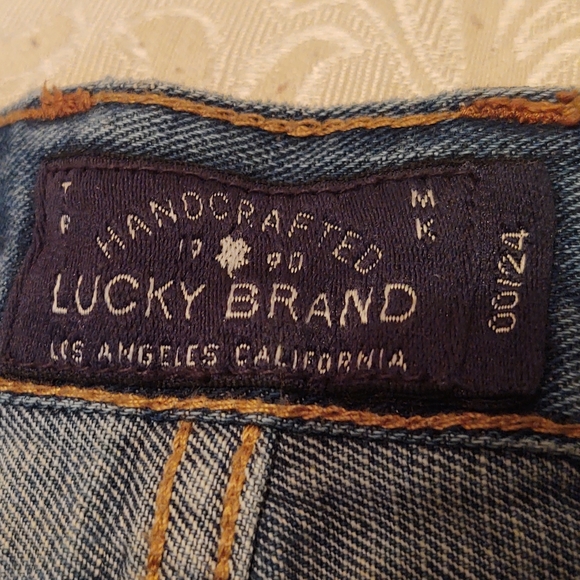 Lucky Brand Denim Cuffed Laguna Shorts Size 24 - Picture 4 of 7